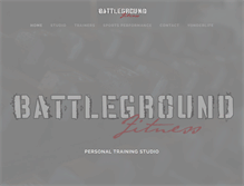 Tablet Screenshot of battlegroundfitness.com
